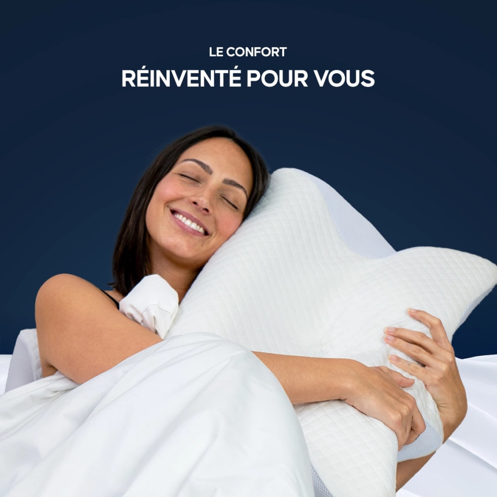 Ergonomic Cervical Memory Foam Pillow
